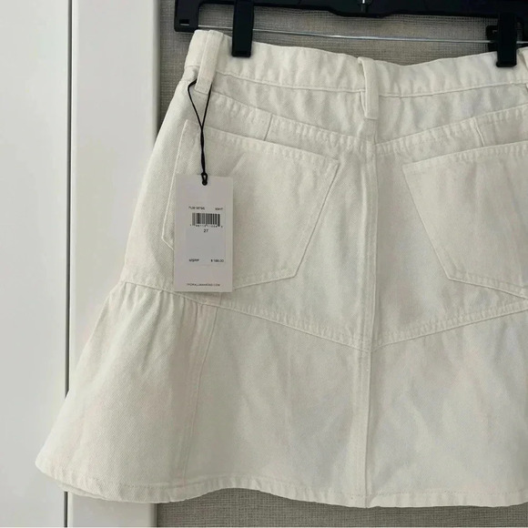 7 For All Mankind Peplum Miniskirt- Size 27; Brand New with Tags - Picture 6 of 13